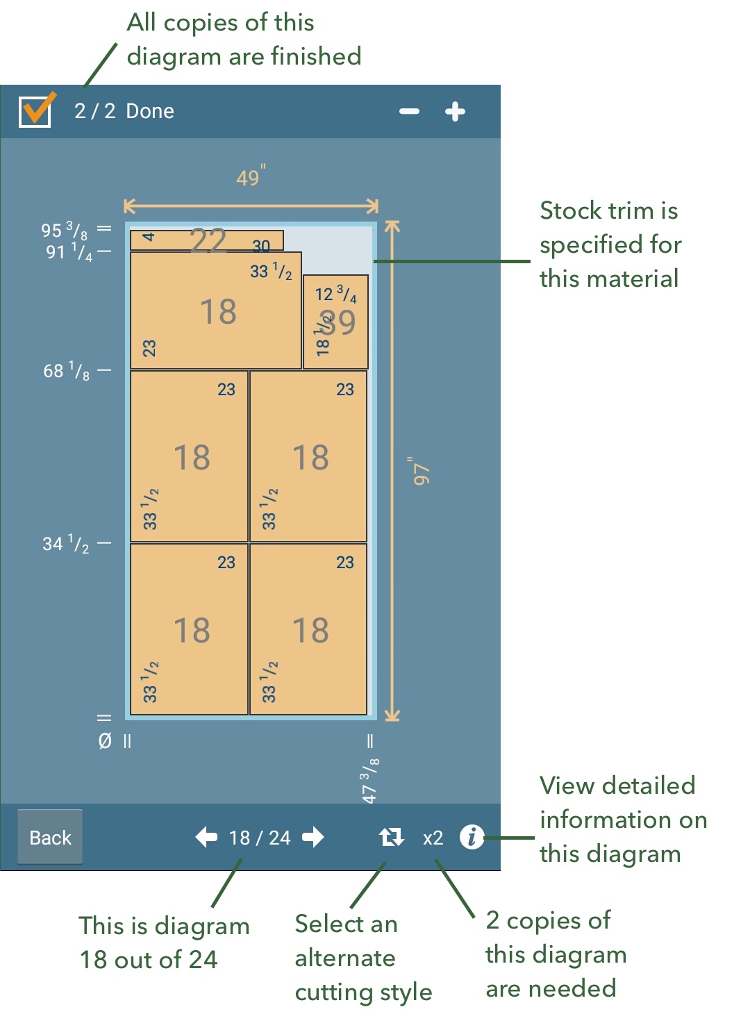 diagram screen (Android)