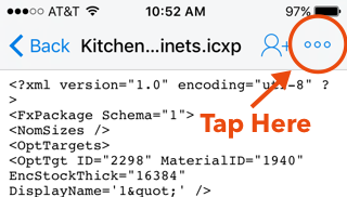 dropbox ellipsis button